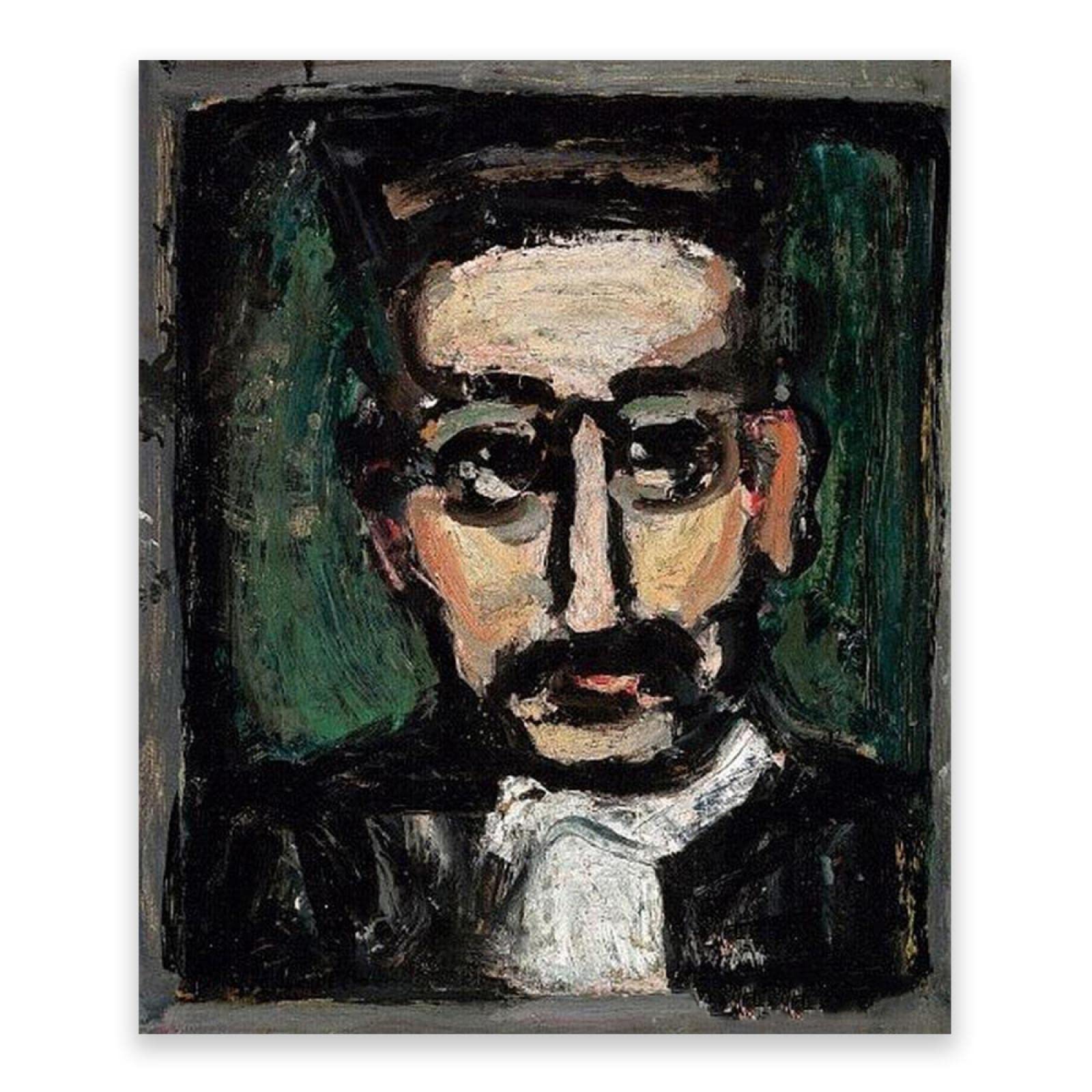 Amazon.co.jp: ジョルジュ・ルオー 有名な絵画の複製。「裁判官